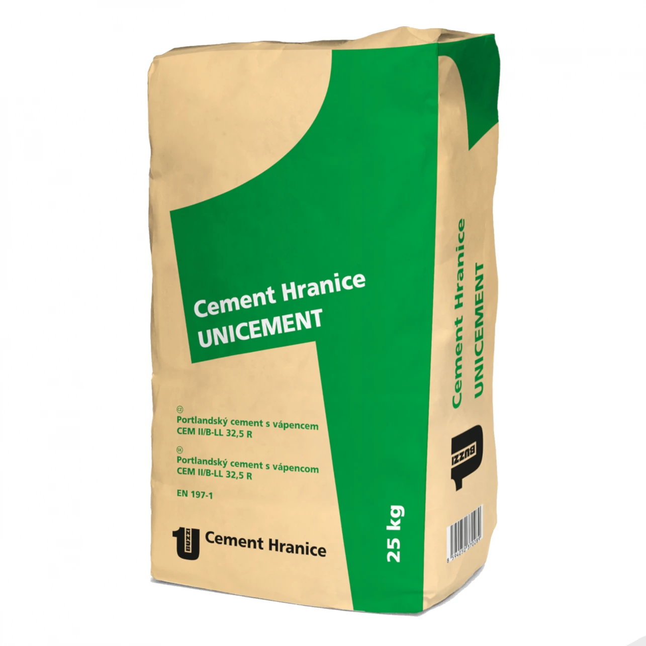 Cement portlandský směsný Unicement CEM II/B-LL 32,5 R 25 kg - cement hranice portlantský.webp