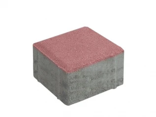 Dlažba betonová zámková Presbeton Holland II výška 80 mm, červená