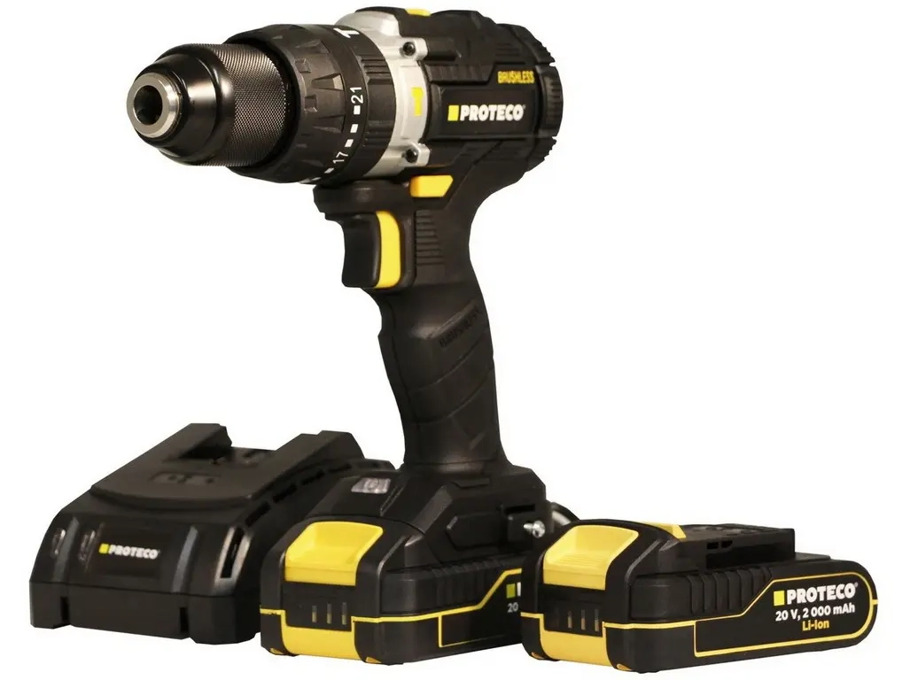 Vrtačka příklepová Proteco Aku 2-13 mm 20 V, 2x akumulátor - 61781_51_10-AV-20-02-03_02.jfif
