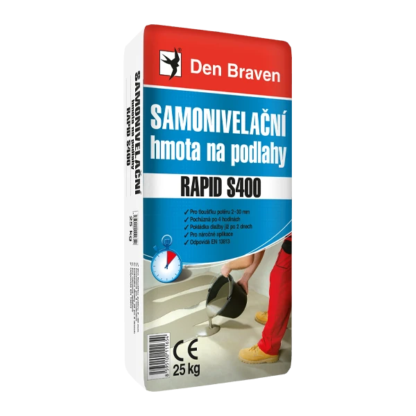 Hmota samonivelační Den Braven RAPID S400 na podlahy 25 kg - samonivelacni_hmota_na_podlahy_rapid_s400_web.webp