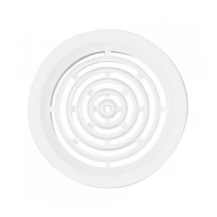 Mřížka větrací Haco kruhová 50 mm plastová, bílá, sada-4 ks