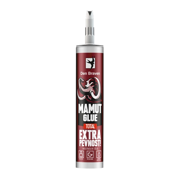 Lepidlo Den Braven Mamut glue total 290 ml bílé