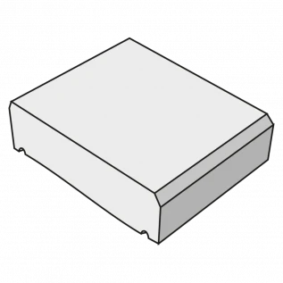 Deska zákrytová Presbeton ZDS 200 průběžná 200x280x55 mm přírodní - file.webp