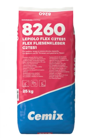 Lepidlo Cemix 8260 Flex C2TE S1 25 kg - 8260-250_080_6601.webp