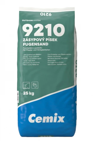 Písek zásypový Cemix 9210 zrnitost 1 mm 25 kg
