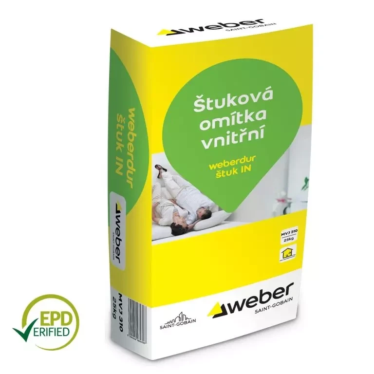 Omítka štuková Weber dur in vnitřní 25 kg - weberdur-štuk-IN-25-kg-2023-MVJ-310.jpg.webp