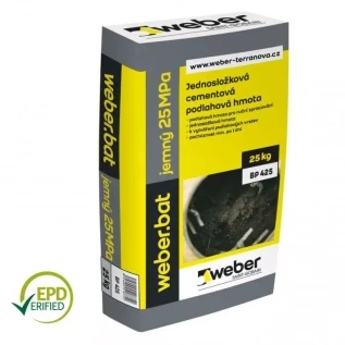 Potěr cementový Weber bat jemný 25 Mpa 25 kg - weber_bat-jemny-25MPa.jpg.webp