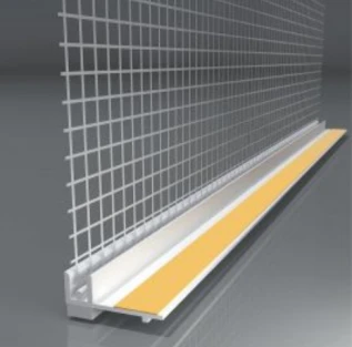 Profil okenní začišťovací APU s perlinkou 6 mm/2,4 m