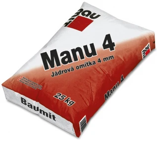 Omítka jádrová Baumit Manu 4 mm 25 kg - Baumit_Manu_4_25kg.webp