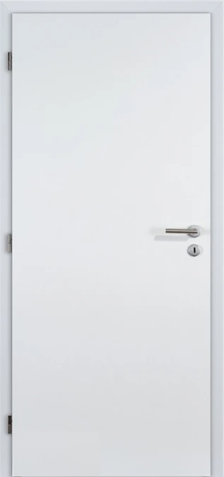 Dveře interiérové protipožární plné 900 mm levé, lamino bílé, fab zámek - dhplnpk_kbil levé (1).webp