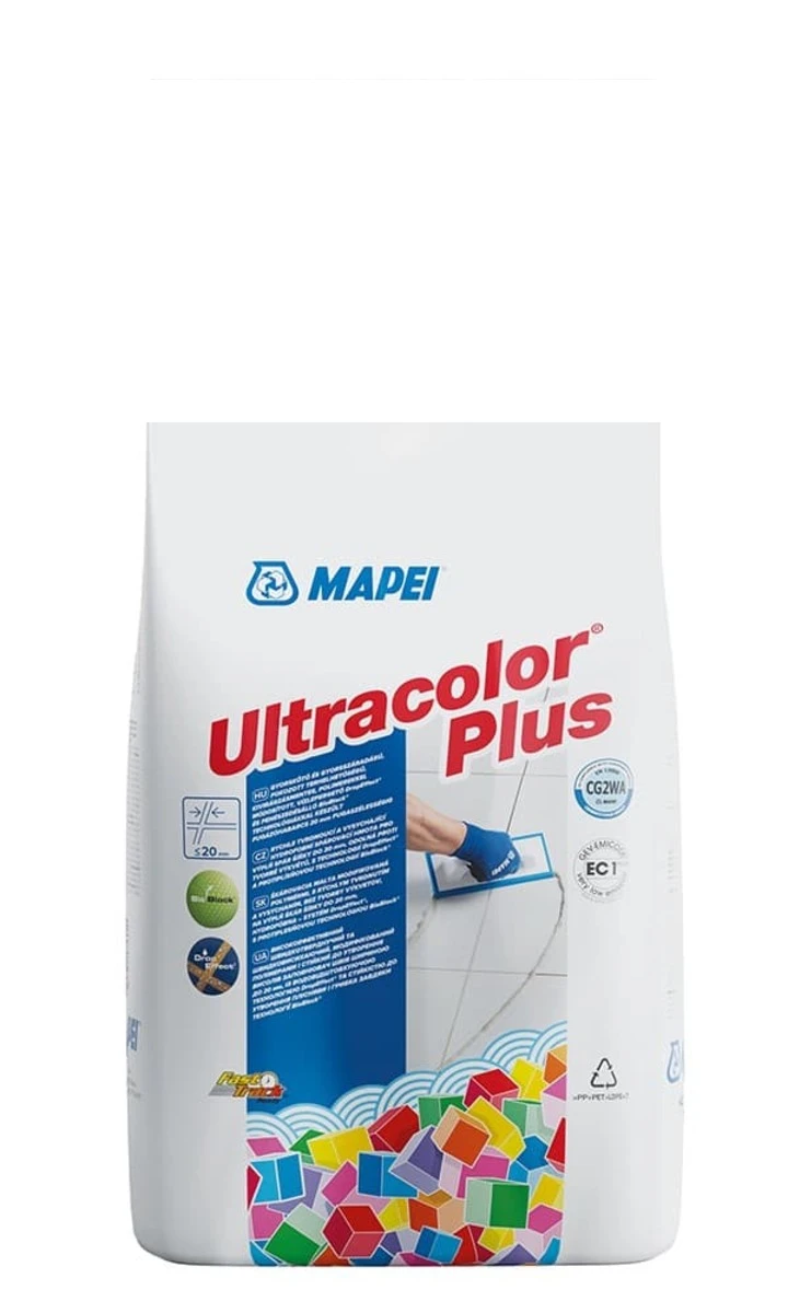 Hmota spárovací Mapei Ultracolor Plus 112 šedá střední 5 kg - UC plus.webp