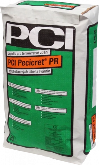 Lepidlo zdící na porobeton PCI Pecicret PR 20 kg
