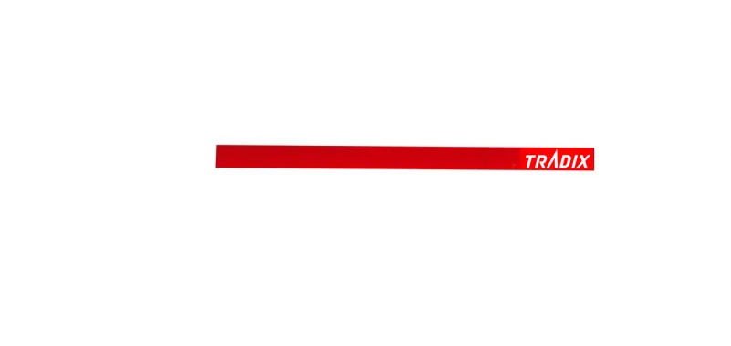 Tužka tesařská oblá Tradix červená