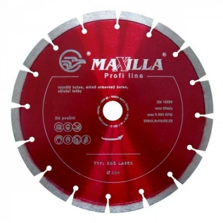 Kotouč diamantový Maxilla KDS laser 125 mm - KDS_laser_RED.webp
