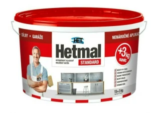 Barva interiérová HET Hetmal Standard 15+3 kg