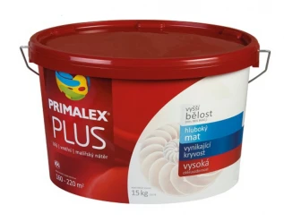 Barva interiérová Primalex Plus bílá 15+3 kg - plus 15.webp