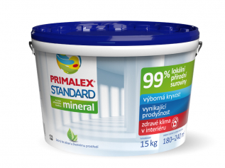 Barva interiérová Primalex Standard bílá 15 kg